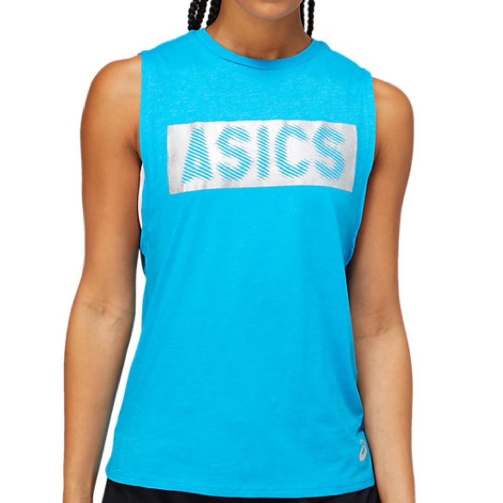ASICS BOX MUSCLE TEE Sz: XL MSRP $20